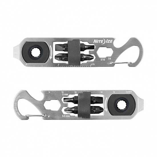 Карманный инструмент Nite Ize DoohicKey Ratchet Tool Steel - Фото 2 большая