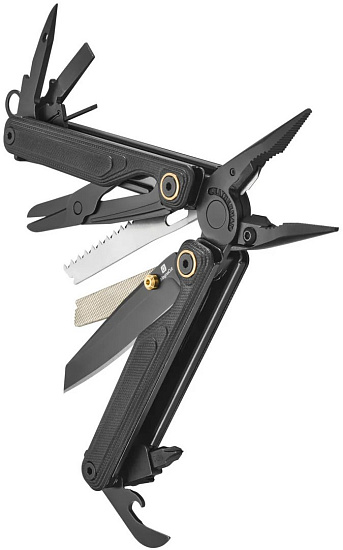 Мультитул Leatherman Wave Alpha Obsidian - Фото 3 большая