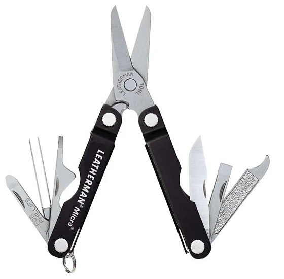 Мультитул Leatherman Micra Чёрный - Фото 1 большая