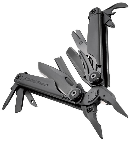 Мультитул Leatherman Surge Black - Фото 2 большая