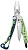 Мультитул Leatherman Skeletool CX Verdant - Фото 1 малая