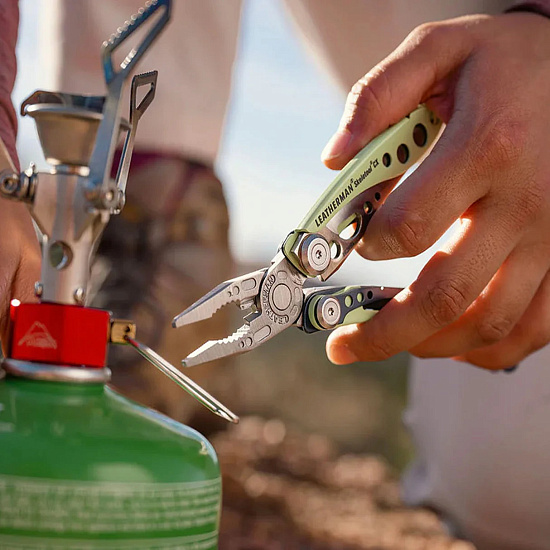 Мультитул Leatherman Skeletool CX Verdant - Фото 5 большая