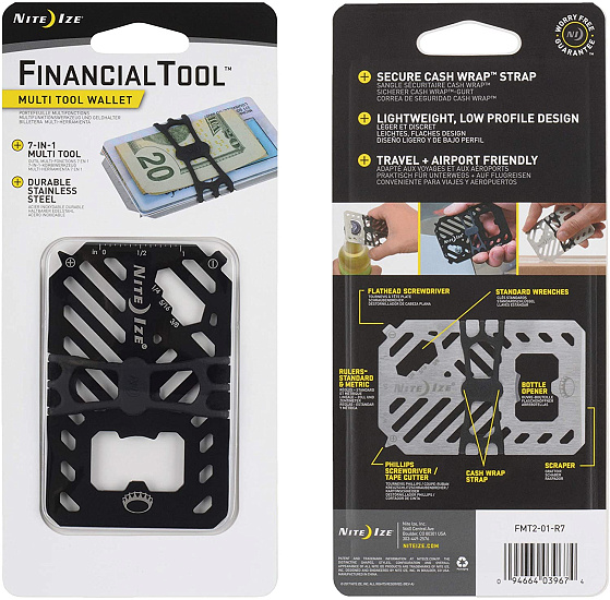 Карманный инструмент Nite Ize Financial Tool RFID Black - Фото 7 большая