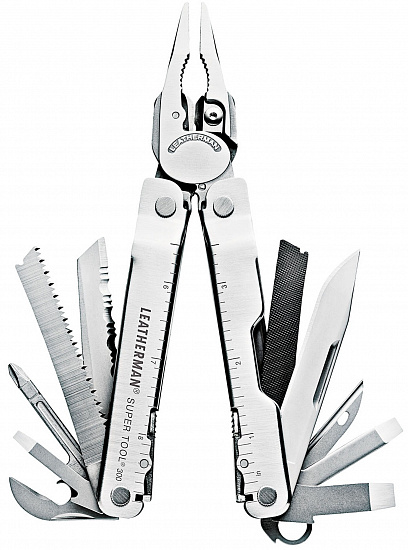 Мультитул Leatherman Super Tool 300 с чехлом - Фото 1 большая