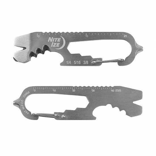 Карманный инструмент Nite Ize DoohicKey Plus Key Tool Стальной - Фото 2 большая