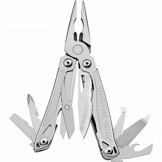 Мультитул Leatherman Wingman Stainless Steel - Фото 1 большая