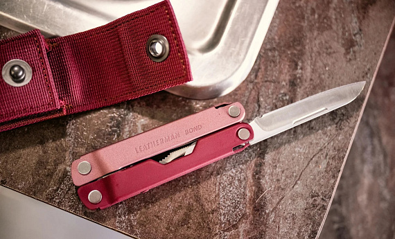 Мультитул Leatherman Bond Cranberry - Фото 5 большая