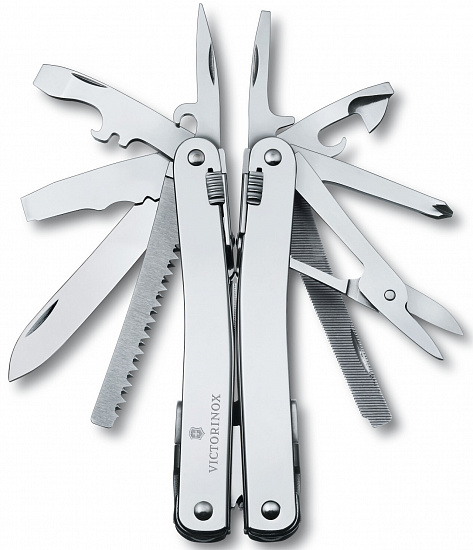 Мультитул Victorinox SwissTool Spirit X, 105 мм, 26 функций - Фото 1 большая