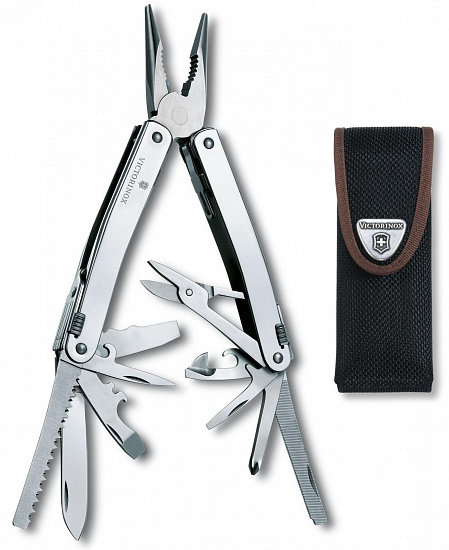 Мультитул Victorinox SwissTool Spirit X, 105 мм, 26 функций - Фото 2 большая