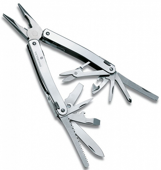 Мультитул Victorinox SwissTool Spirit X, 105 мм, 26 функций - Фото 4 большая