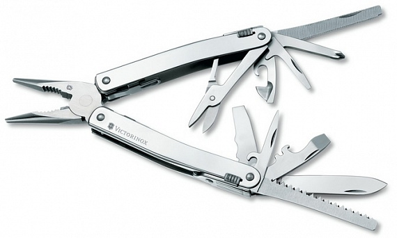 Мультитул Victorinox SwissTool Spirit X, 105 мм, 26 функций - Фото 7 большая