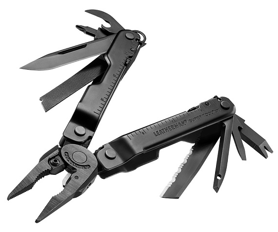Мультитул Leatherman Super Tool 300M Black - Фото 2 большая