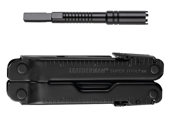 Мультитул Leatherman Super Tool 300M Black - Фото 5 большая