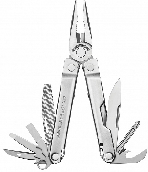 Мультитул Leatherman Bond с чехлом Stainless - Фото 1 большая