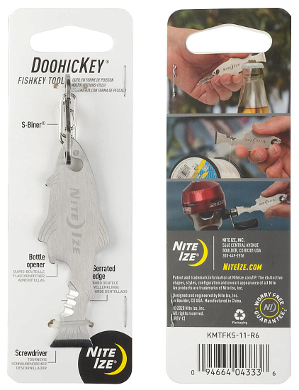 Карманный инструмент Nite Ize FishKey - Фото 1 большая