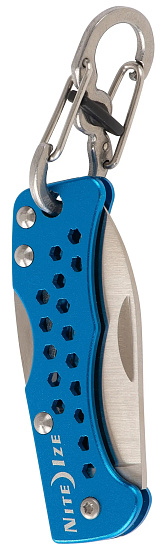 Карманный инструмент Nite Ize DoohicKey Knife Blue - Фото 6 большая