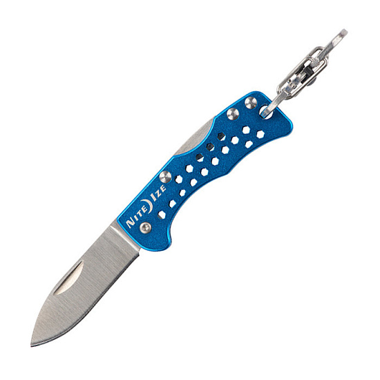 Карманный инструмент Nite Ize DoohicKey Knife Blue - Фото 3 большая