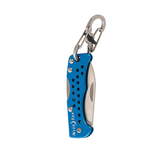 Карманный инструмент Nite Ize DoohicKey Knife Blue - Фото 4 большая