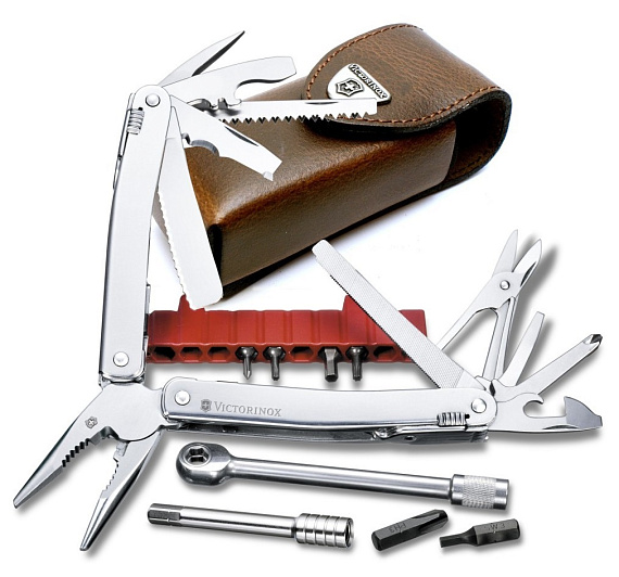 Мультитул Victorinox SwissTool Spirit XC Plus Ratchet, 105 мм, 38 функций - Фото 1 большая