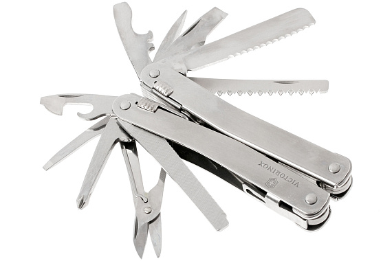 Мультитул Victorinox SwissTool Spirit XC Plus Ratchet, 105 мм, 38 функций - Фото 4 большая