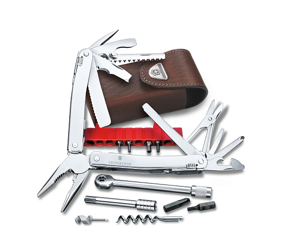 Мультитул Victorinox SwissTool Spirit XC Plus Ratchet, 105 мм, 38 функций - Фото 2 большая