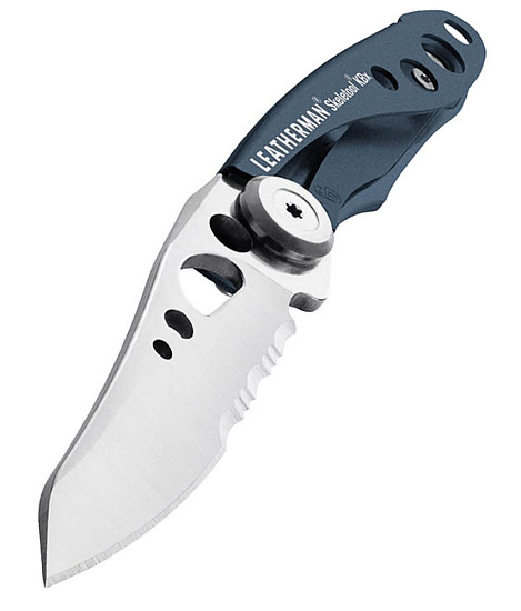 Нож Leatherman Skeletool KBX Denim Blue - Фото 4 большая