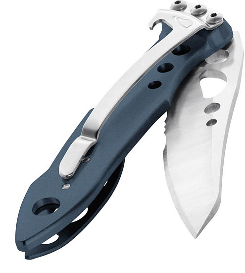 Нож Leatherman Skeletool KBX Denim Blue - Фото 5 большая