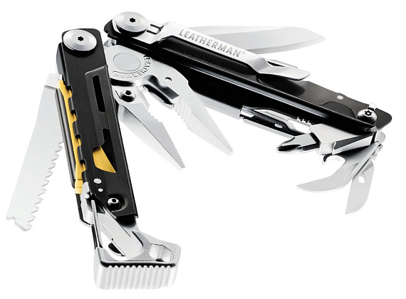 Мультитул Leatherman Signal Stainless - Фото 4 большая