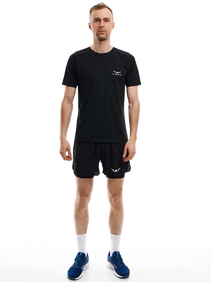 Футболка мужская UGLOW Super Light Black - Фото 2 большая