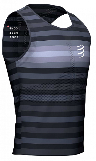 Майка мужская Compressport Pro Racing Singlet Черный - Фото 1 большая