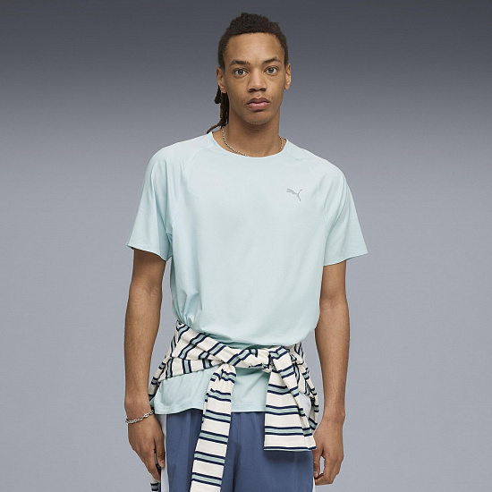 Футболка мужская Puma Everyday Cloudspun Blue - Фото 3 большая