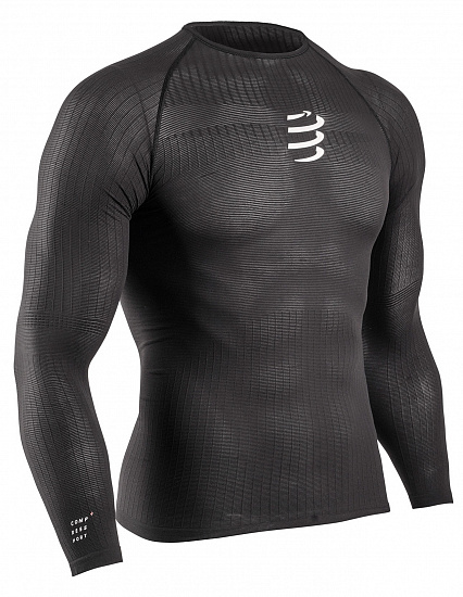 Футболка мужская Compressport TS3D-LS-50-99 - Фото 1 большая