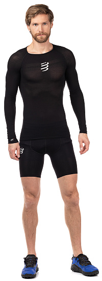 Футболка мужская Compressport TS3D-LS-50-99 - Фото 2 большая