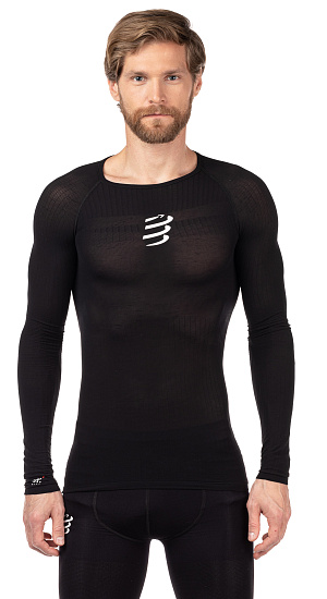 Футболка мужская Compressport TS3D-LS-50-99 - Фото 3 большая