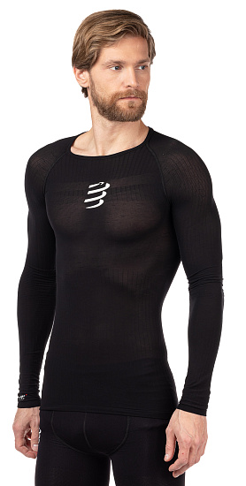 Футболка мужская Compressport TS3D-LS-50-99 - Фото 4 большая
