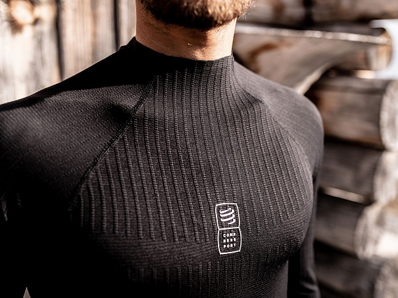 Футболка Compressport TS3D-LS-110-99 - Фото 2 большая