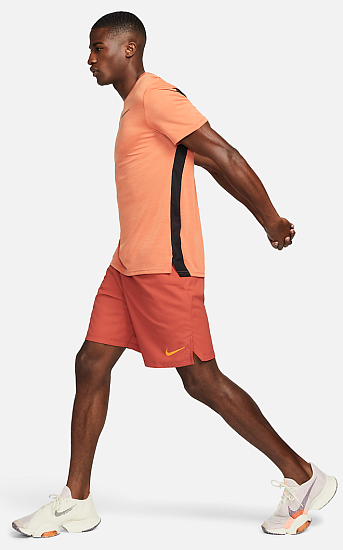 Футболка мужская Nike PRO Sport Spice/Light Cognac/Heather/Black - Фото 2 большая