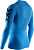 Футболка мужская X-Bionic Twyce 4.0 Run Lg Sl Twyce Blue/Opal Black - Фото 2 малая