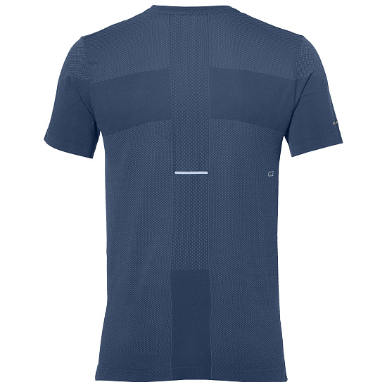 Футболка мужская ASICS Gel-Cool Seamless SS Dark Grey - Фото 2 большая