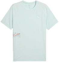 Футболка мужская Puma Run Graphic Mesh Peaceful Blue