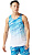 Майка мужская ASICS Color Injection Brilliant White/Rebron Blue - Фото 2 малая