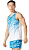 Майка мужская ASICS Color Injection Brilliant White/Rebron Blue - Фото 4 малая