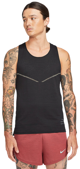 Футболка мужская Nike Dri-FIT ADV Run Division Black - Фото 3 большая