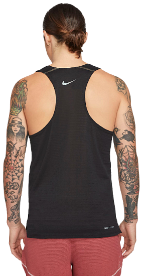 Футболка мужская Nike Dri-FIT ADV Run Division Black - Фото 4 большая