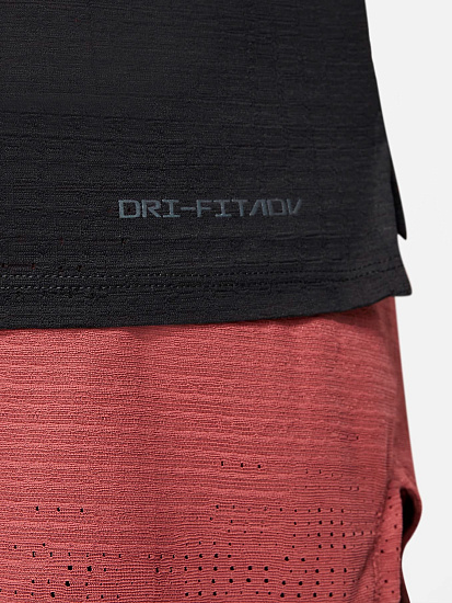 Футболка мужская Nike Dri-FIT ADV Run Division Black - Фото 5 большая