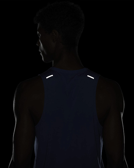 Майка мужская Nike Dri-Fit Rise 365 Game Royal - Фото 9 большая