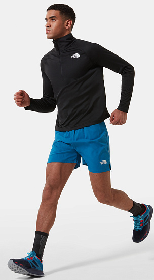 Куртка мужская The North Face Flex II 1/4 Zip Black - Фото 6 большая