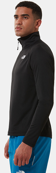 Куртка мужская The North Face Flex II 1/4 Zip Black - Фото 7 большая