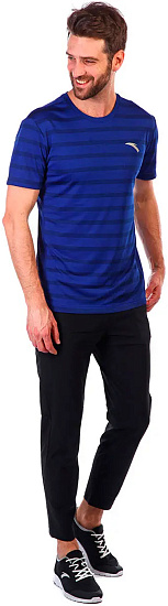 Футболка мужская Anta Running Basic Dazzle Blue - Фото 2 большая