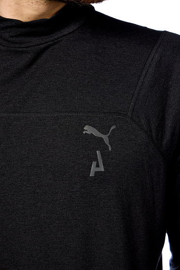 Лонгслив мужской Puma Seasons Wool LS Puma Black - Фото 6 большая